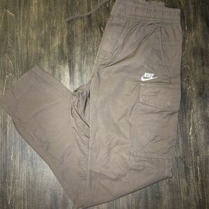 Nike Taupe Cargo Joggers